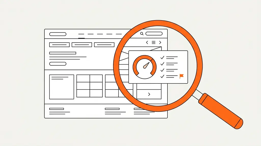 Local SEO audit visualisation for hair salons